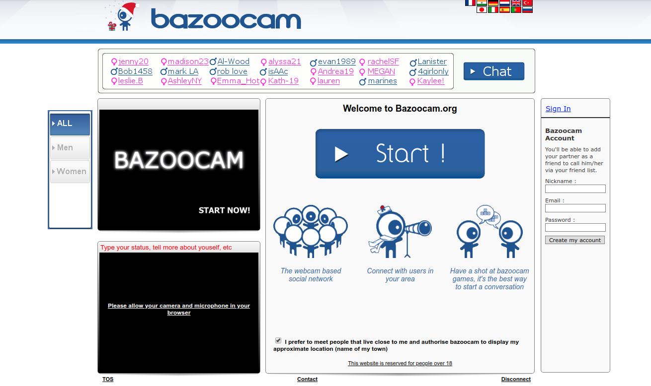 Bazoocam org