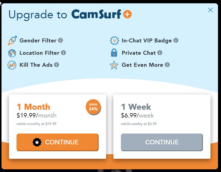 camsurf prices