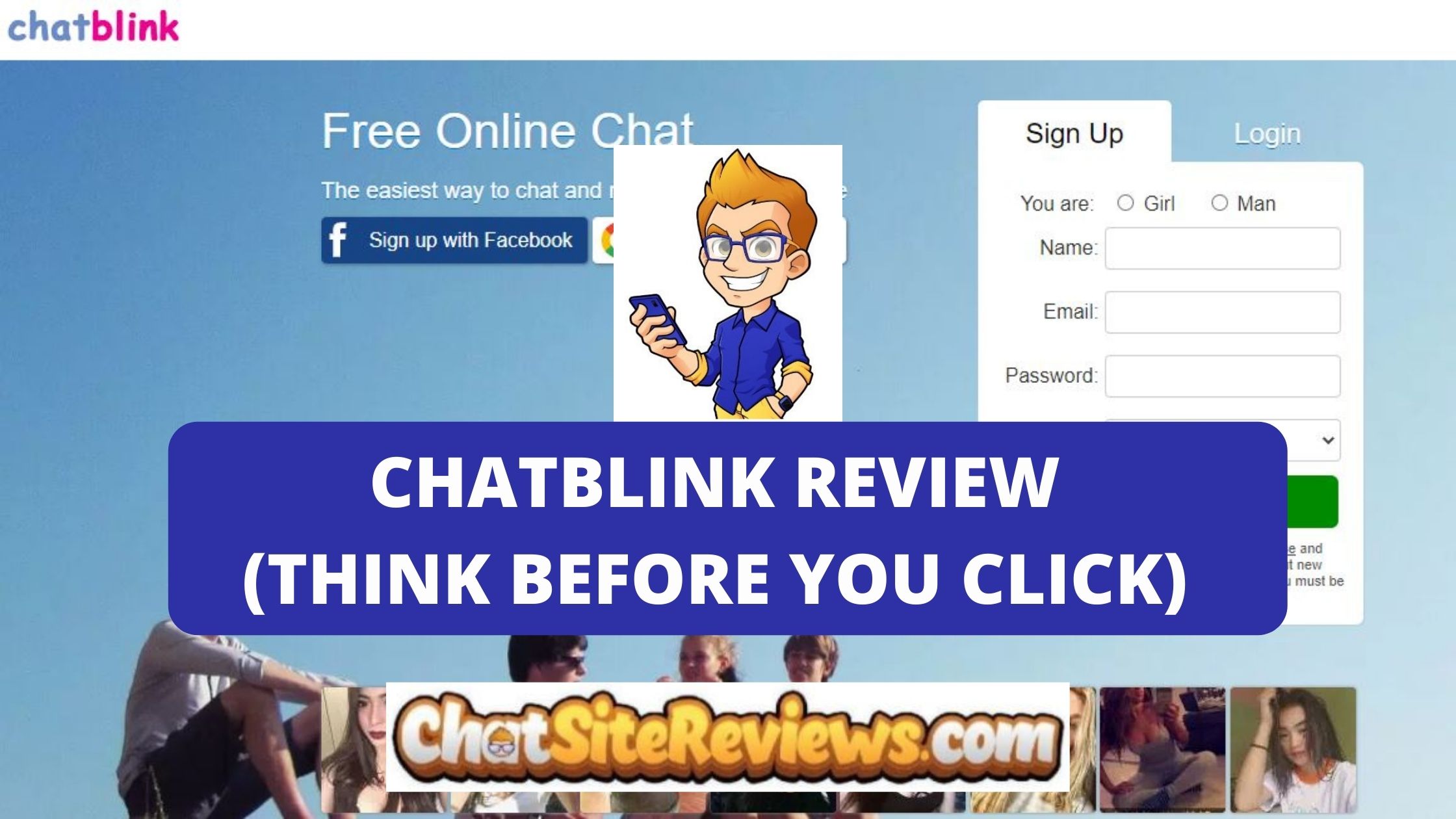 Chatblink Review (Think Before You Click) Chat Site Reviews picture pic