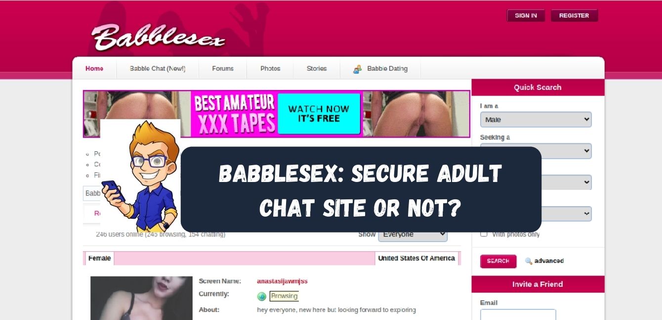 Babblesex Secure Adult Chat Site or Not? Chat Site Reviews picture