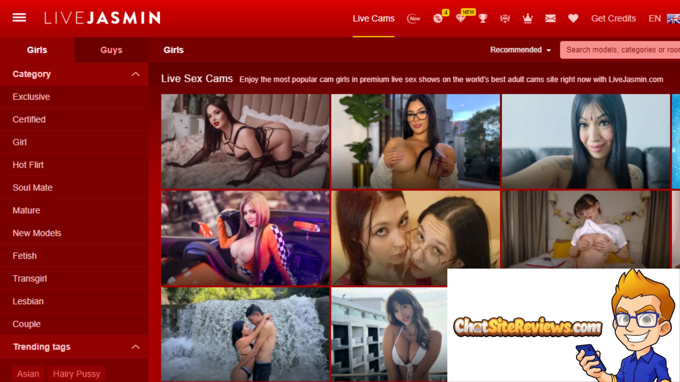 Livejasmin - Ideal Platform for Premium Webcam Sex Chat